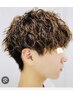 【メンズ/学割U24】カット+ツイストorスパイラルパーマ ¥12100→¥9900
