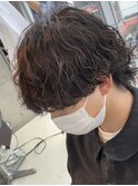 秋田メンズパーマ波巻きパーマ波巻きスパイラルパーマツイスパ