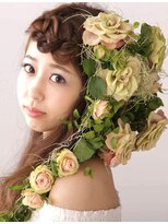 ヘアー カフェ コトノハ(hair cafe kotonoha)&nbsp;【コトノハ】華アレンジ　二十歳の集い　成人式