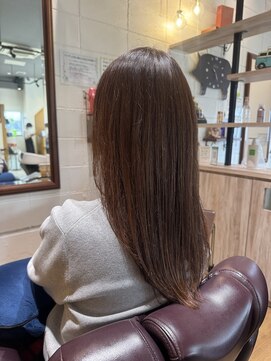 チアー ヘアリラクゼーション(cheer HAIRRELAXATION) ストレートセミロングヘア