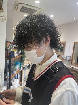 ウィル バイ ブラウン(Vir by Brown) 波巻きパーマ/ショートウルフ/無造作/藤沢美容院