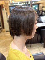 キャラ 池袋本店(CHARA)&nbsp;タイトにまとまるショートボブ◎髪質改善トリートメント【池袋】