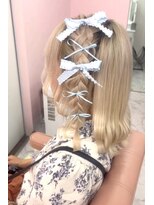 ゴート アミティ(G.O.A.T AMITY)&nbsp;ガーリースタイル/心斎橋/ヘアメ/セットサロン