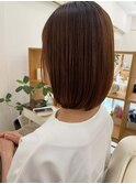 柔らかストレート×ボブ