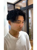メンズカットメンズパーマフェザーパーマニュアンスパーマ