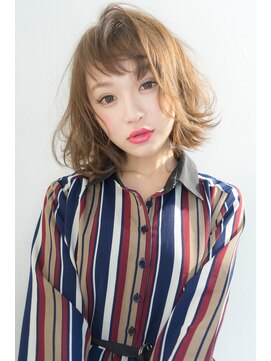 シエル ヘアーデザイン(Ciel Hairdesign) 【Ciel】 ニュアンスで動かすと可愛い小顔前下がりボブ