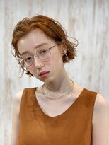 ブラウヘアアンドケア(care)&nbsp;切りっぱなしボブandかきあげバング