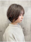 大人可愛い小顔ショートボブ☆