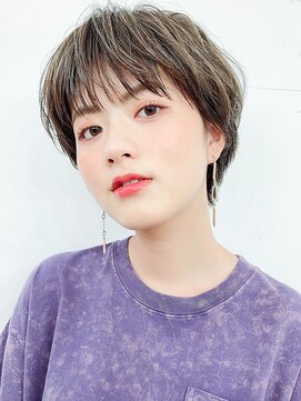 アイティー バイ アルバム 中野店(IT by ALBUM) エアリーマッシュショート_ショートパーマ_88067