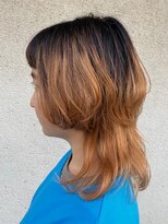 ヘアーメークアップ オオシマ(Hair-Make up oshima) マッシュウルフ