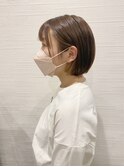 OLさんにもオススメ☆インナーカラーショートボブ