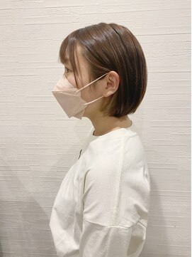 ドアーズ(Door's) OLさんにもオススメ☆インナーカラーショートボブ