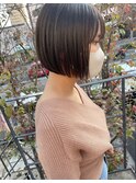 あごラインボブ
