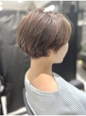 甘辛ショート×アッシュカラー×簡単スタイリング