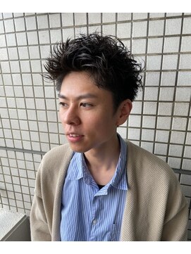 ネクサスアンドコー 錦糸町店(NEXUS&Co.) かきあげ束感ランダムパーマ