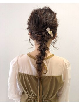 ヘアーサロン シム(hair salon Cime) 編みおろし【Cime】