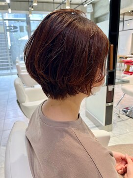 レンジシ オモテサンドウ(RENJISHI omotesando) 柔らかショートボブ
