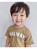 男の子ヘア☆長めキッズカット☆キッズパーマ