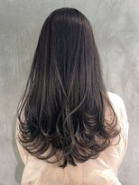 アイティー バイ アルバム 浦和店(IT by ALBUM)&nbsp;ワンカールレイヤー_グレージュカラーボブウルフ_ba401481