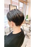 ツーブロックショート