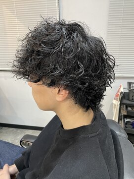 ボルド(MEN'S HAIR SALON BORDO) マッシュウルフ×スパイラルパーマ