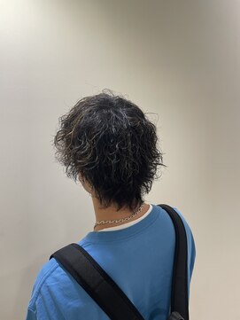 プレミアムバーバー 原宿店(PREMIUM BARBER produce by HIRO GINZA) ウルフツイスパ　渋谷/原宿/バーバー/ツイスパ/ウルフ