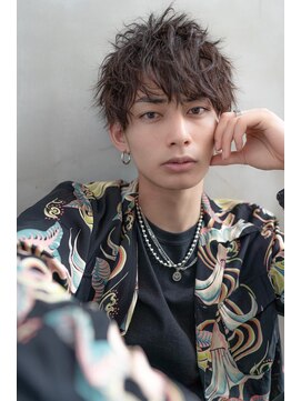 ハバナ 渋谷(HAVANA) 波巻き/束感マッシュパーマ/刈り上げ/ツーブロック