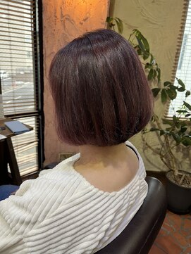 ロッソバイアルター 鎌取(ROSSO by aL-ter) イメチェン/ハッシュカット/フルバング/REDブラウン/鎌取/中山実