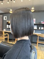 ヘアーサロン リアン 鴻巣店(hair salon Rien) 切りっぱなしボブ/ストレート