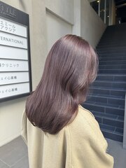 【山嵜　栞】lavender color