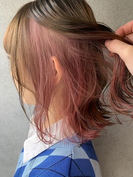 アールプラスヘアサロン(ar+ hair salon) inner pink