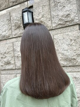 ノーム バイ アウラ(norm. by aura) 透明感カラー　くすみカラー　アッシュベージュ