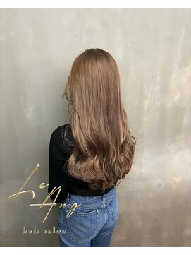 レアング(LeAng) ピンクベージュ