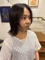 アライフ 顔周りレイヤーボブ