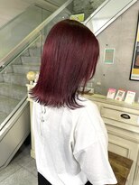 ルーシー(Lucy)&nbsp;【Lucy】ボブ×ボルドーレッド