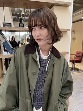 スニュウ(snuw) ボブ/ミルクティーベージュ