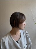 くびれショート×ココアブラウン