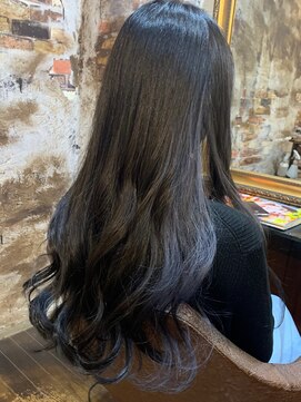 グリクロエ(guri croe) 【guri croe】インナーカラー ネイビー