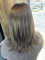 ユニコヘア(unico hair) オリーブ×ベージュ