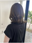 くびれボブ/グレージュカラー