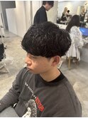 シャドウパーマ/スパイキーショート/韓流マッシュ