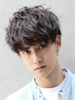 ローウェ バイ フィフス 立川メンズサロン(Louwe by fifth)&nbsp;メンズ波巻きスパイラルパーマシャドウパーママッシュウルフ緩め