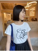 酸性ストレートボブカット