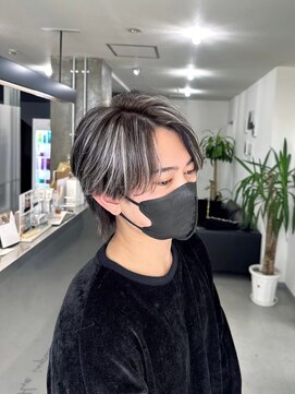 キング(K!ng) 縮毛矯正髪質改善ハイライトレイヤーカット枚方美容室エクステ