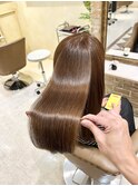 髪質改善ストレート