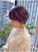 【くせ毛カット】丸みショート