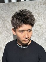 レグノバイグランツ 天神大名店(REGNO by GLANZ)&nbsp;ブラウンメッシュ/メンズヘア/メンズカット/メンズブリーチ/眉毛