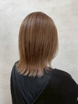 アンジェリカ(Angelica Total Beauty Lifestyle Design)&nbsp;外ハネロブ透明感ベージュカラー