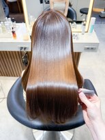 ロンド ロワール 門前仲町(Lond Loire)&nbsp;ボブショートボブ縮毛矯正ベージュグレージュ門前仲町