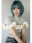 turquoiseblue × layer bob